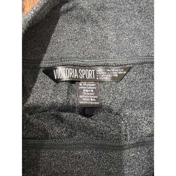 Victoria Secret Leggings Women’s Medium Grey Stirrup Capris - Picture 4 of 7